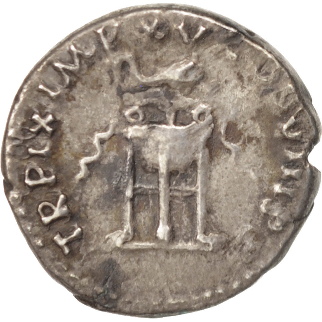 Titus, Denarius, Rome, AU(50-53), Silver, RIC #27a, 3.29