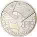 Francia, 10 Euro, Haute Normandie, Euros des régions, 2010, FDC, FDC, Plata