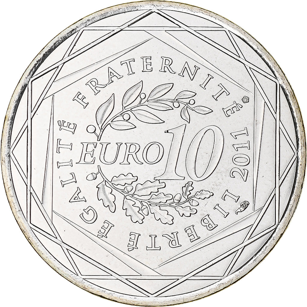 France, 10 Euro, Languedoc-Rousillon, Euros des régions, 2011, FDC, MS(64)