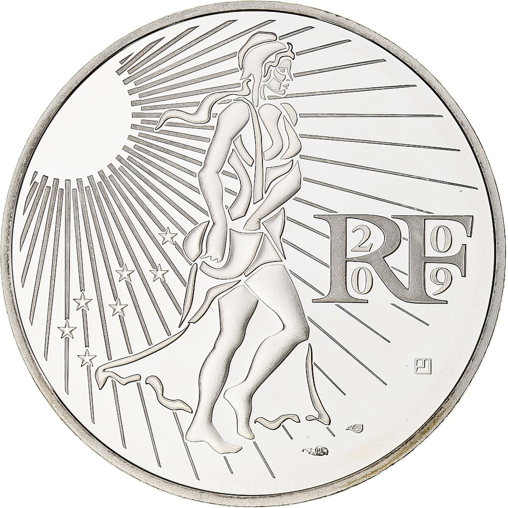 Francia, 15 Euro, 2009, Paris, FDC, Argento, KM:1535