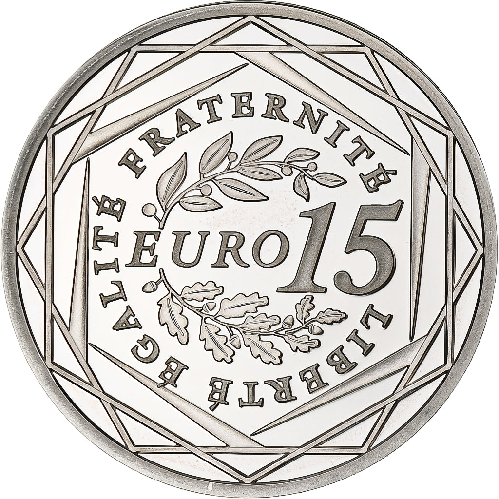 Francia, 15 Euro, 2009, Paris, FDC, Argento, KM:1535