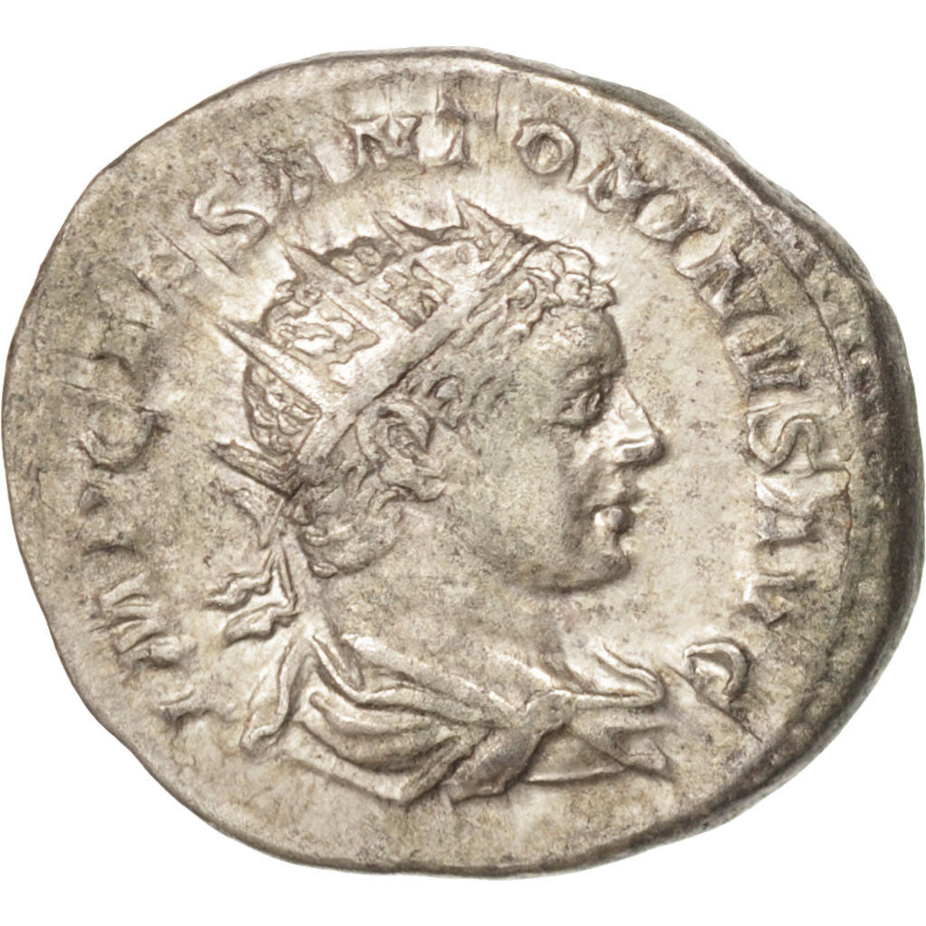 Moneta, Elagabalus, Antoninianus, Rome, BB+, Argento, RIC:120
