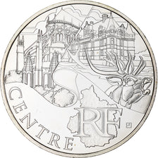 France, 10 Euro, Centre, 2011, Paris, MS(65-70), Silver, KM:1732