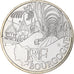 France, 10 Euro, Bourgogne, 2011, MS(65-70), Silver
