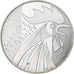 France, 10 Euro, 2014, Coq, MS(65-70), Silver, Gadoury:EU656