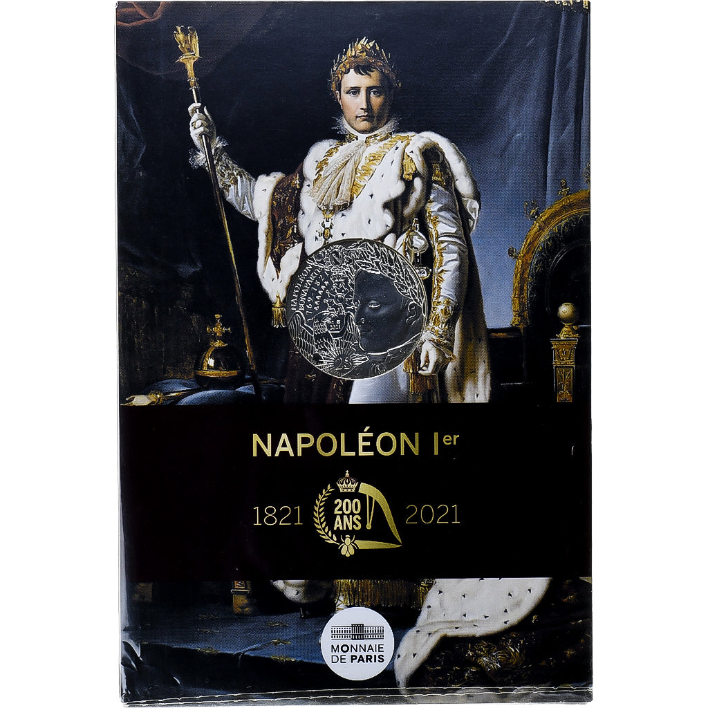 Frankreich, 10 Euro, 200 Ans de la Mort de Napoléon, 2021, Monnaie de Paris