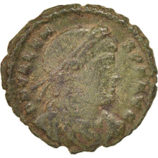 Valens, Nummus, Lyons, VF(20-25), Bronze, RIC #21a, 2.77