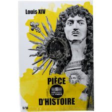France, 10 Euro, Pièces d'Histoire, 2019, Louis XIV, MS(65-70), Silver