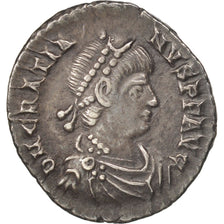Gratian, Siliqua, Trier, AU(55-58), Silver, RIC #27f, 1.88