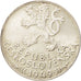 Moneta, Czechosłowacja, 100 Korun, 1949, AU(55-58), Srebro, KM:29