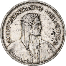 Münze, Schweiz, 5 Francs, 1951, Bern, SS+, Silber, KM:40