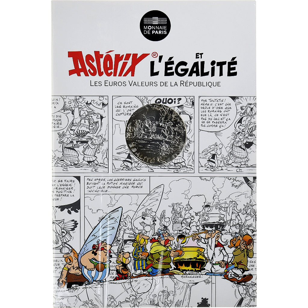 França, Monnaie de Paris, 10 Euro, Astérix Égalité (Astérix gladiateur)