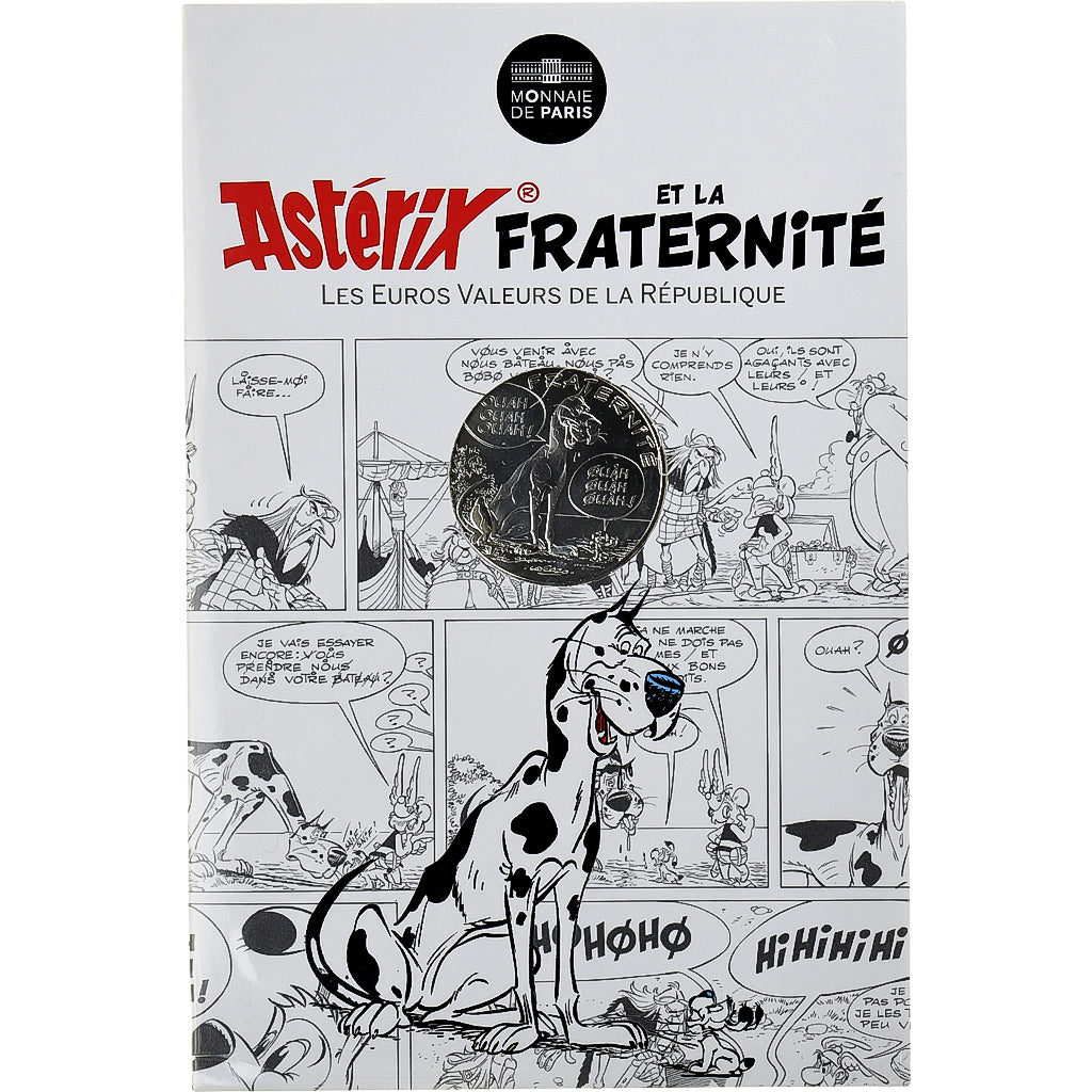Frankrijk, Parijse munten, 10 Euro, Astérix Fraternité (La grande traversée)