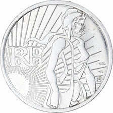 France, 5 Euro, 2008, Semeuse, EF(40-45), Silver, KM:1534