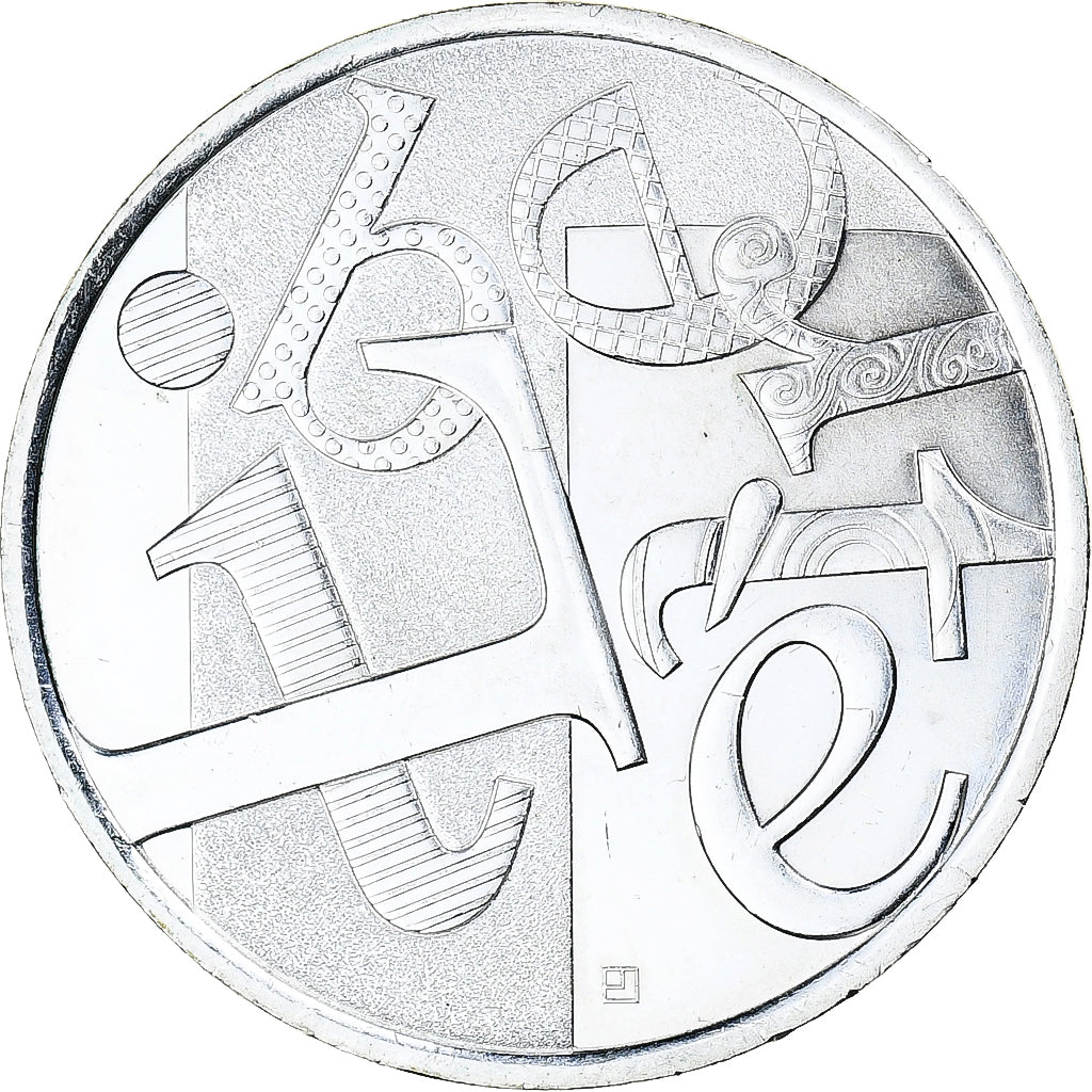 France, 5 Euro, Liberté, 2013, Paris, MS(63), Silver