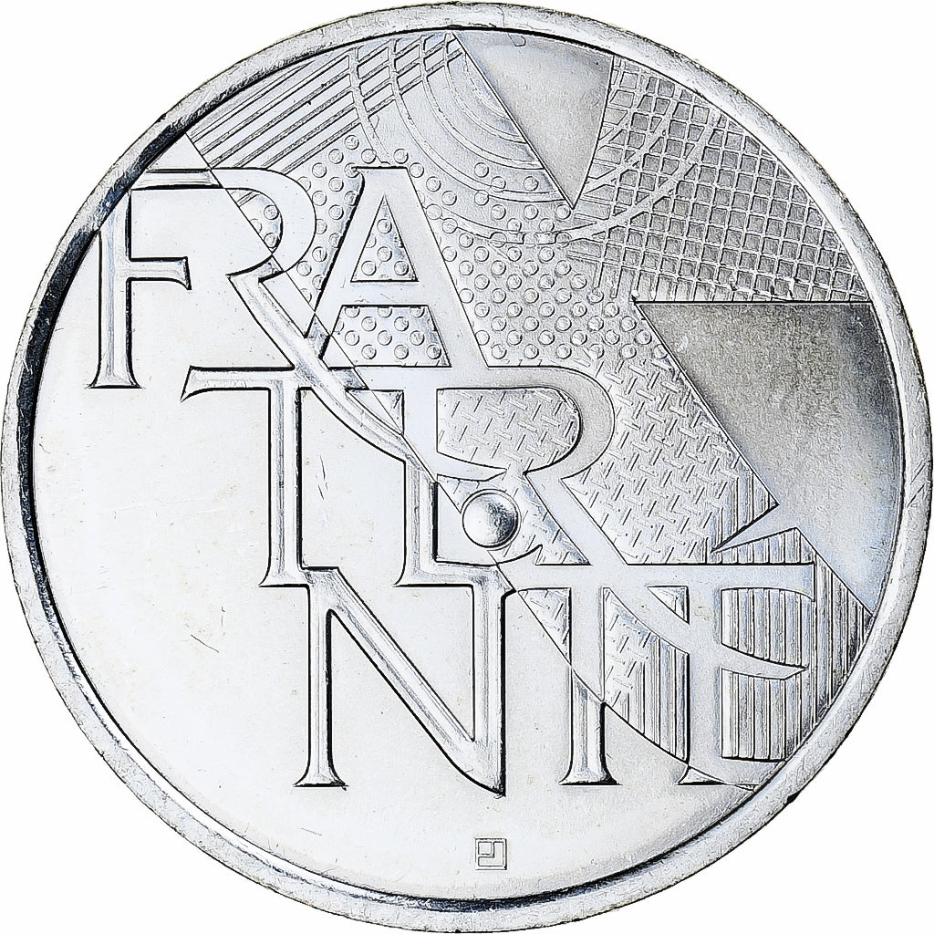 France, 5 Euro, Fraternité, 2013, Paris, MS(63), Silver