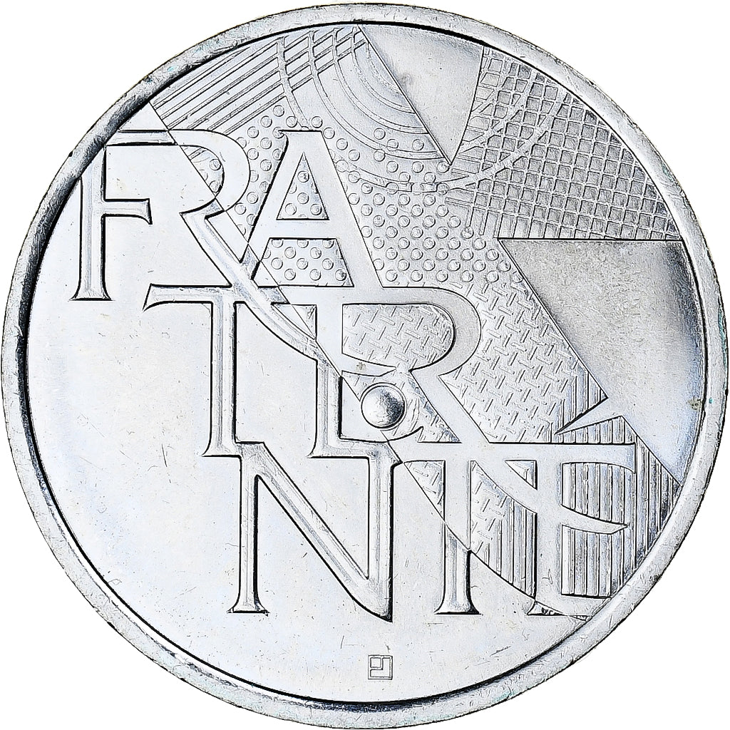 France, 5 Euro, Fraternité, 2013, Paris, MS(63), Silver