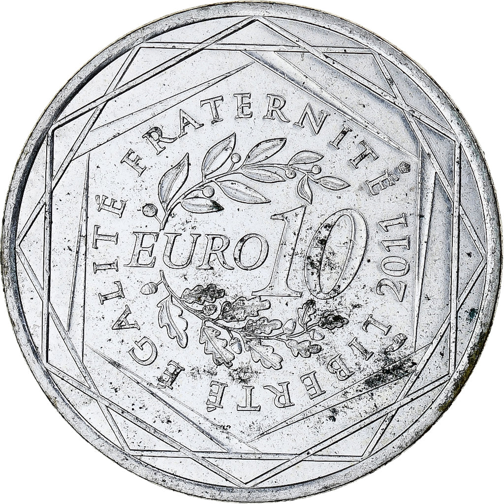 France, 10 Euro, Euros des régions, 2011, Paris, Pays De La Loire, MS(63)