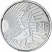 France, 10 Euro, 2009, Semeuse, MS(64), Silver, KM:1580