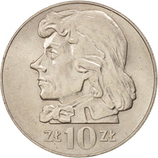 Coin, Poland, 10 Zlotych, 1970, Warsaw, AU(55-58), Copper-nickel, KM:50a