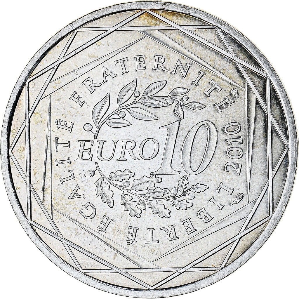 Frankreich, 10 Euro, Euros des régions, 2010, Monnaie de Paris, Bretagne, UNZ