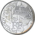 France, 10 Euro, Aquitaine, 2011, Paris, MS(63), Silver, KM:1727