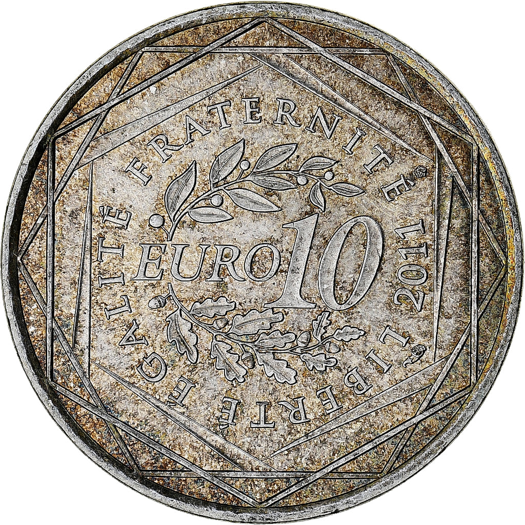 France, 10 Euro, Euros des régions, 2011, Paris, Pays De La Loire, MS(64)
