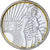 Francja, 5 Euro, 2008, Monnaie de Paris, Semeuse, MS(63), Srebro, KM:1534