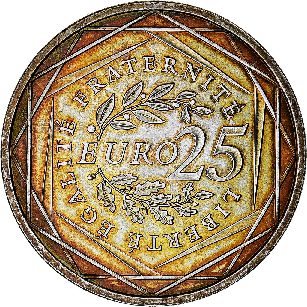 Francia, 25 Euro, 2009, Semeuse, SPL, Argento, Gadoury:EU338, KM:1581