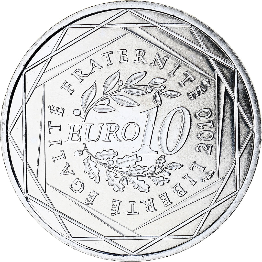 France, 10 Euro, Euros des régions, 2010, Monnaie de Paris, Midi-Pyrénées