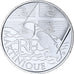 France, 10 Euro, 2010, Paris, Martinique, MS(65-70), Silver, KM:1662