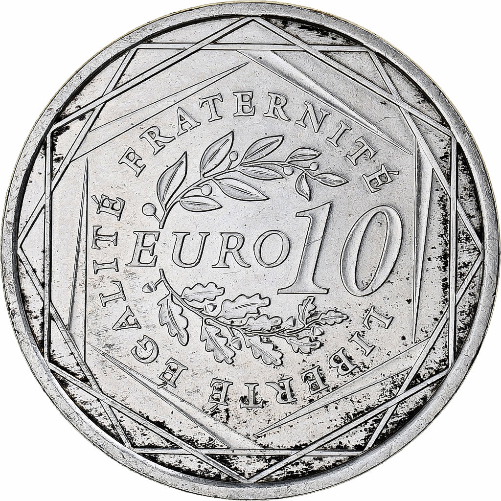 France, 10 Euro, 2009, MS(63), Silver, Gadoury:EU337, KM:1580