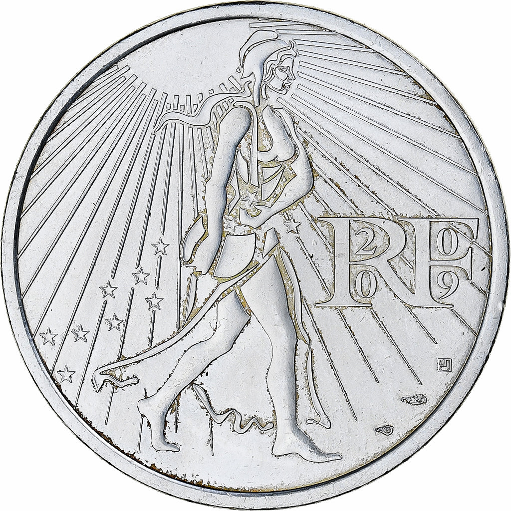 Francia, 25 Euro, 2009, SPL, Argento, Gadoury:EU338, KM:1581