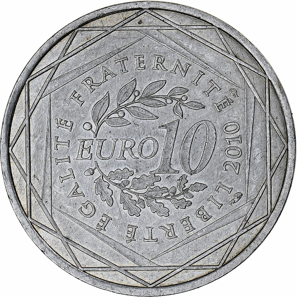 Francja, 10 Euro, Euros des régions, 2010, Monnaie de Paris, Bretagne