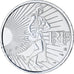 Francja, 10 Euro, 2009, Monnaie de Paris, Semeuse, MS(65-70), Srebro