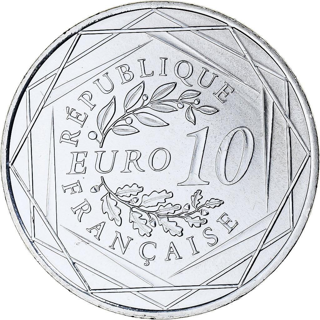 France, 10 Euro, 2013, Monnaie de Paris, Hercule, MS(65-70), Silver