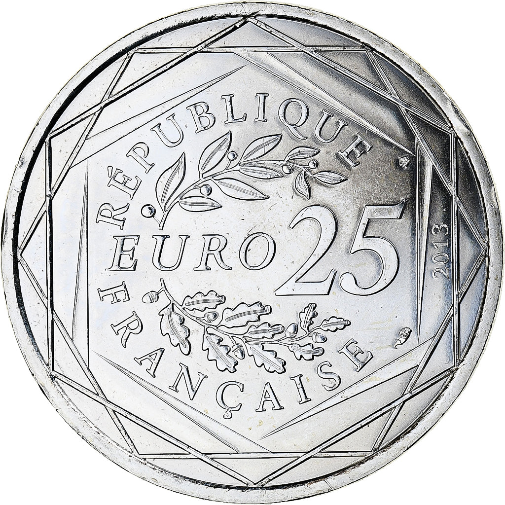 Frankreich, 25 Euro, Respect, 2013, STGL, Silber