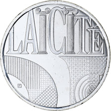France, 25 Euro, Laicité, 2013, MS(65-70), Silver