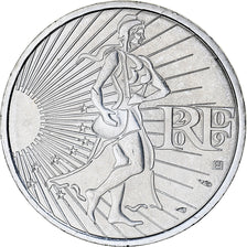 France, 10 Euro, 2009, Monnaie de Paris, Semeuse, MS(65-70), Silver