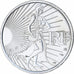 Francja, 10 Euro, 2009, Monnaie de Paris, Semeuse, MS(64), Srebro