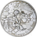 France, 10 Euro, Petit prince fait du cinéma, 2016, Paris, MS(63), Silver
