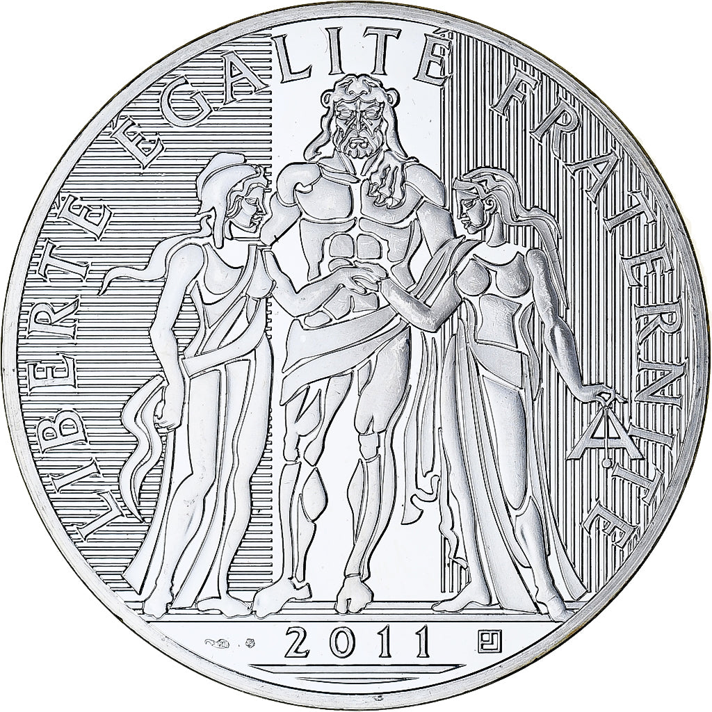 France, 100 Euro, 2011, Paris, SPL+, Argent, Gadoury:EU455, KM:1724
