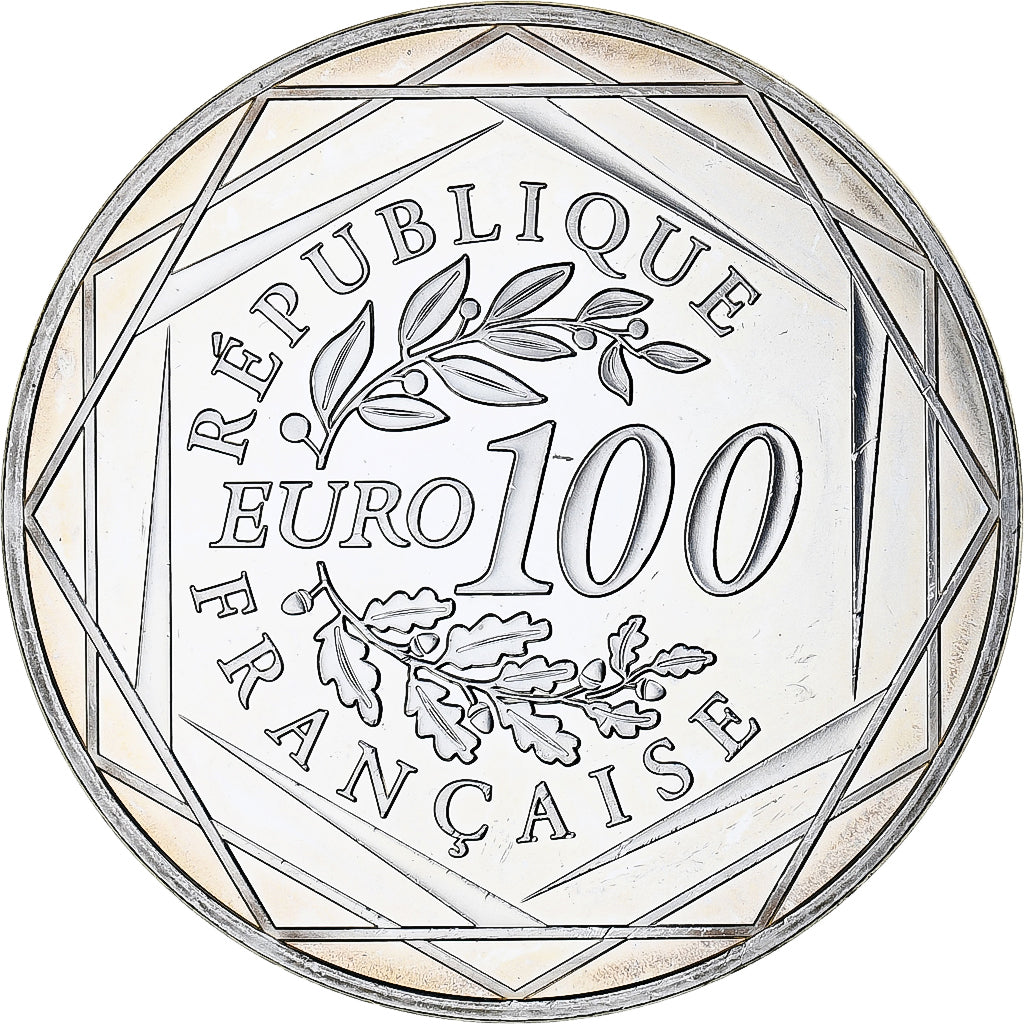 France, 100 Euro, 2011, Paris, MS(64), Silver, Gadoury:EU455, KM:1724