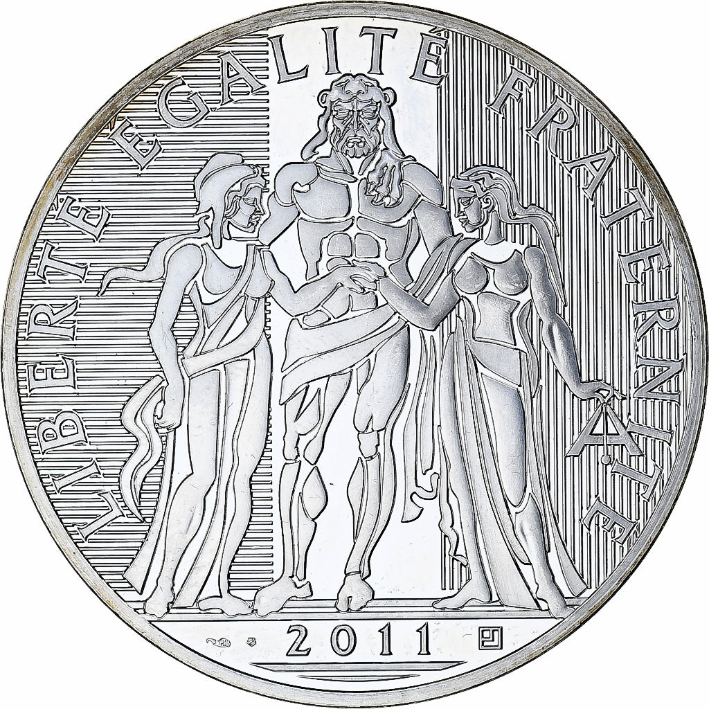 France, 100 Euro, 2011, Paris, SPL+, Argent, Gadoury:EU455, KM:1724