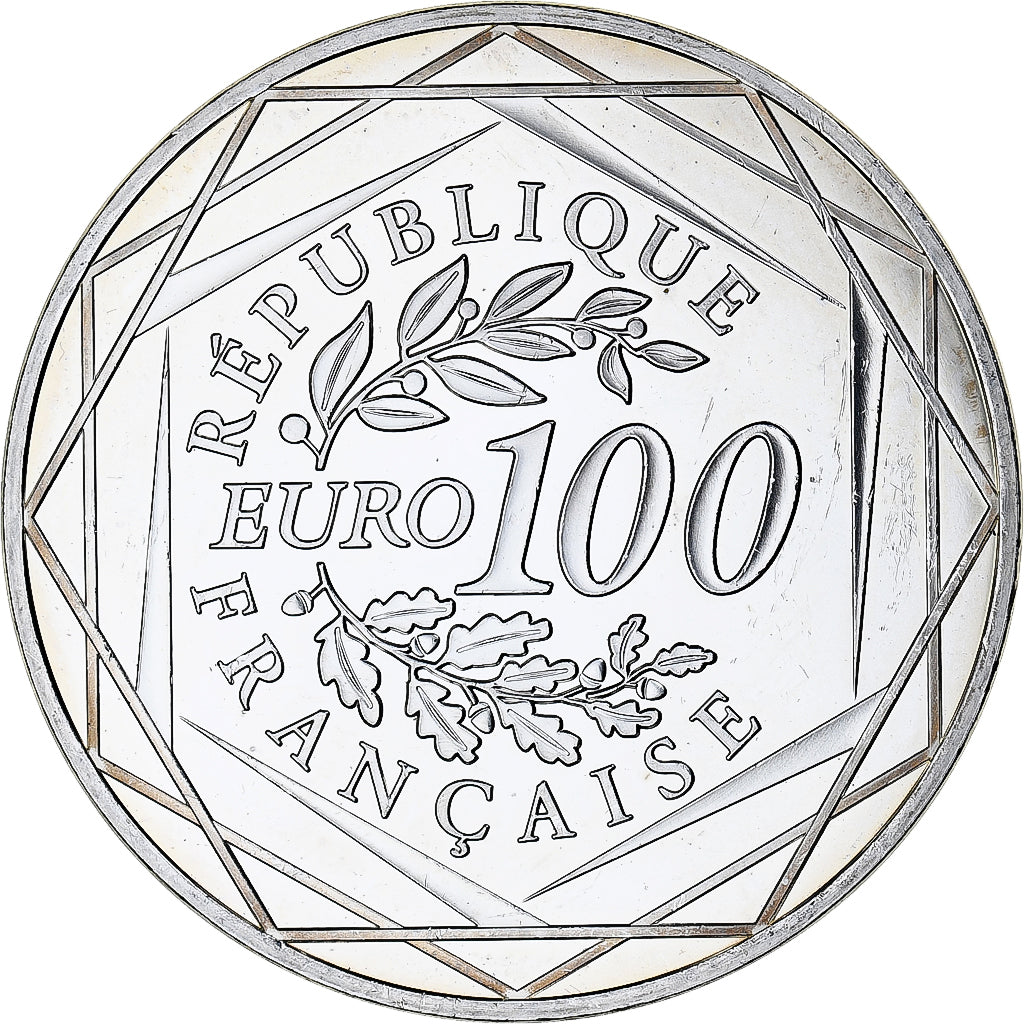 France, 100 Euro, 2011, Paris, MS(64), Silver, Gadoury:EU455, KM:1724