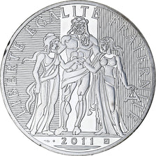 Frankrijk, 100 Euro, 2011, Paris, UNC, Zilver, Gadoury:EU455, KM:1724