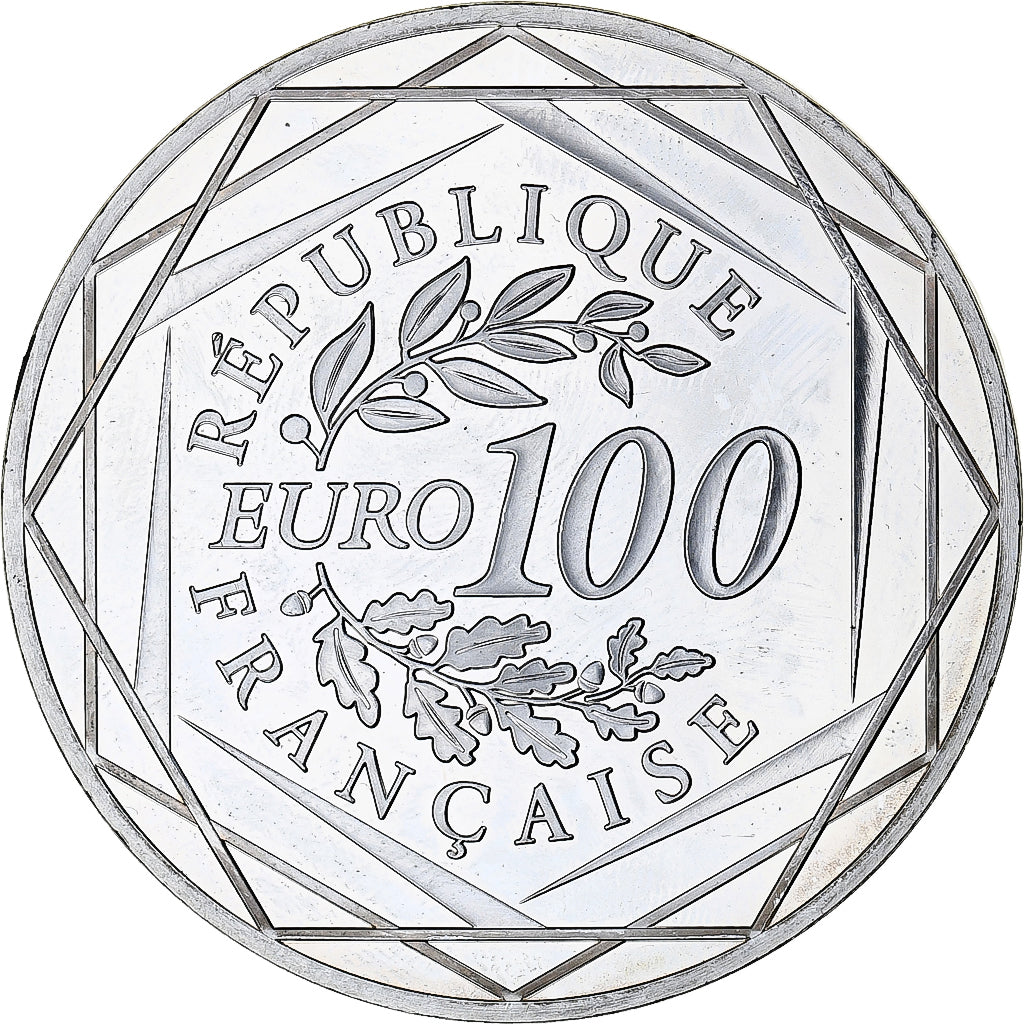 Frankrijk, 100 Euro, 2011, Paris, UNC, Zilver, Gadoury:EU455, KM:1724