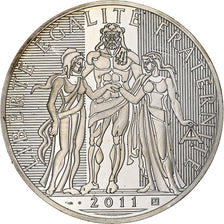 Francia, 100 Euro, 2011, Paris, SPL+, Argento, Gadoury:EU455, KM:1724