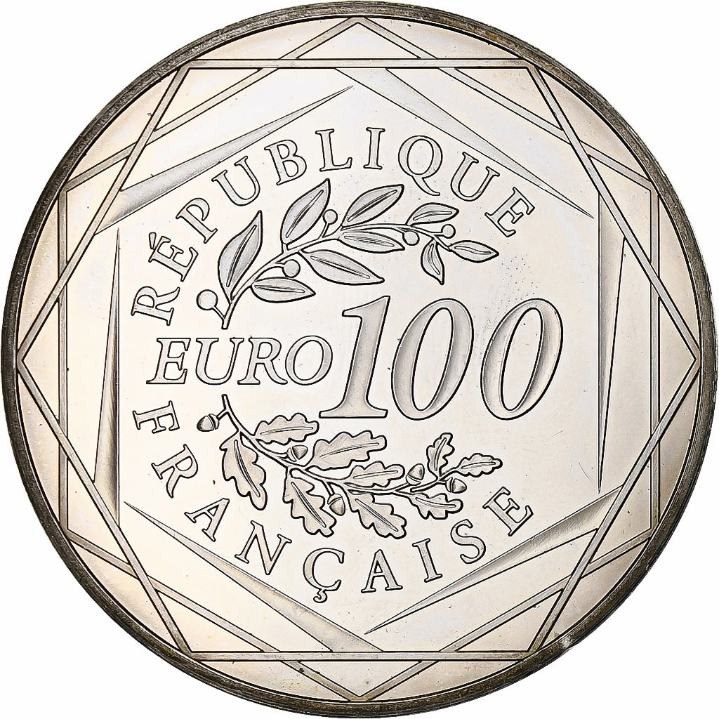 France, 100 Euro, Hercule, 2012, Paris, SPL+, Argent, Gadoury:EU517, KM:1724