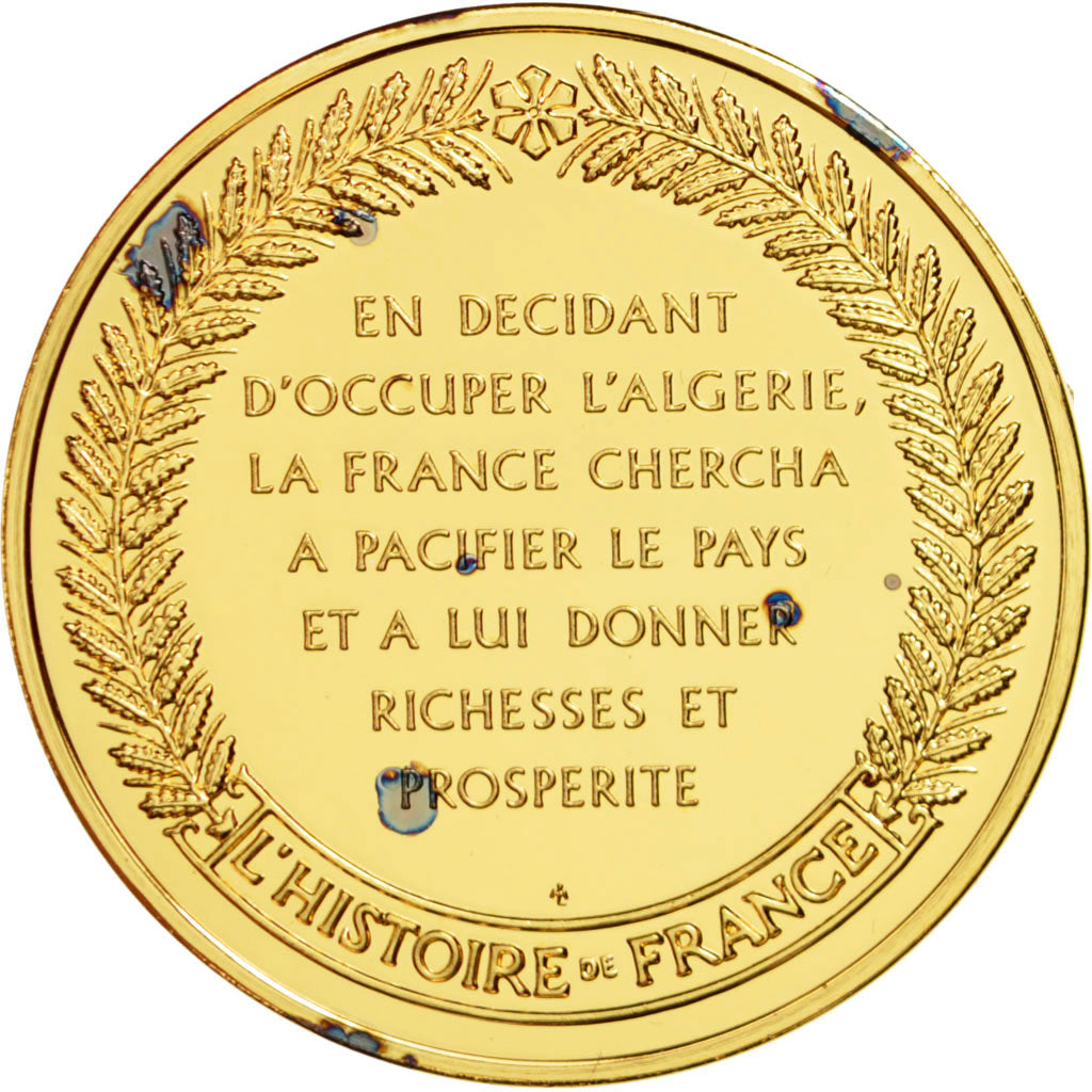 Frankreich, Medal, French Fifth Republic, History, UNZ, Vermeil